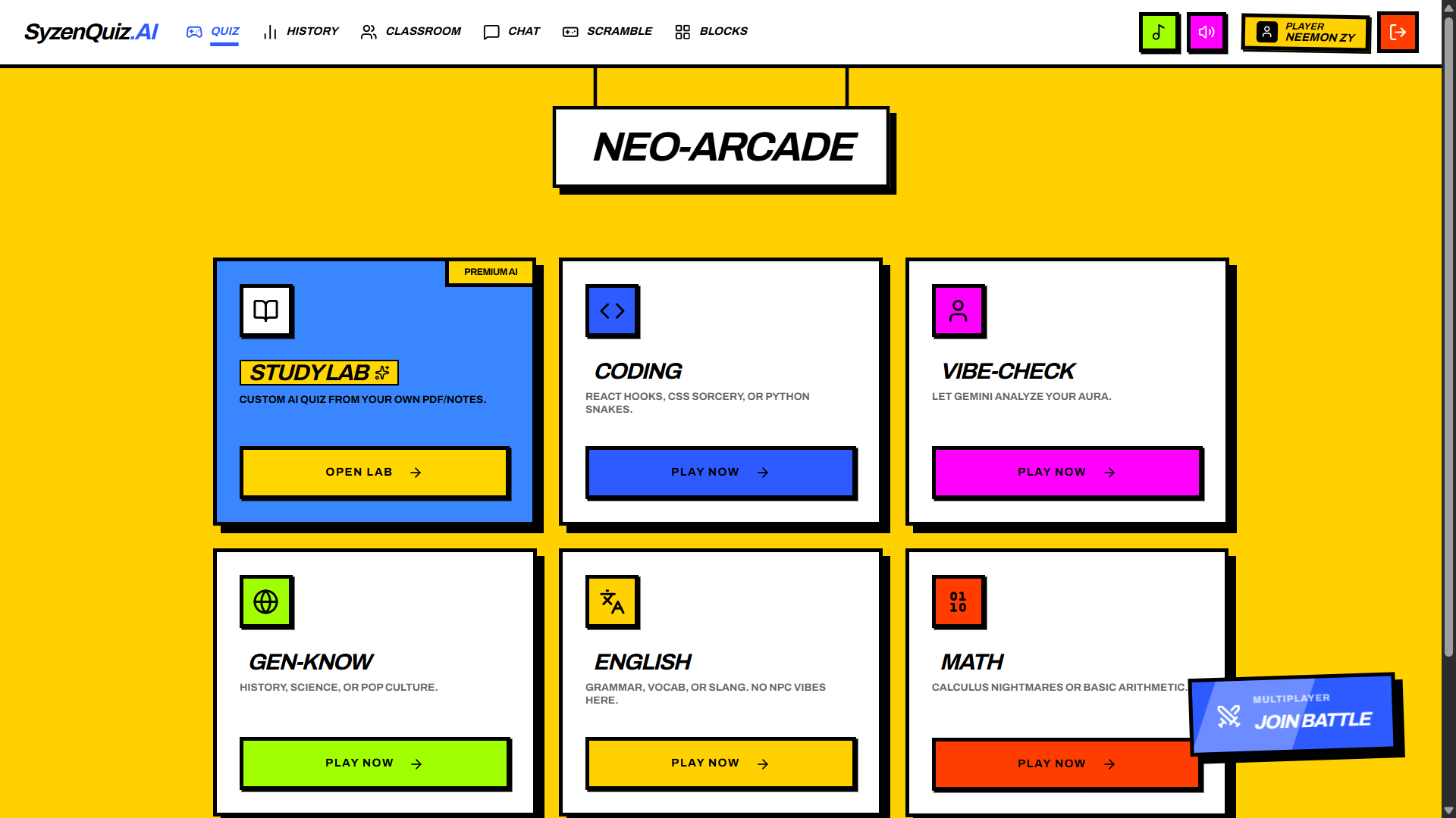 Web Playground (Google)